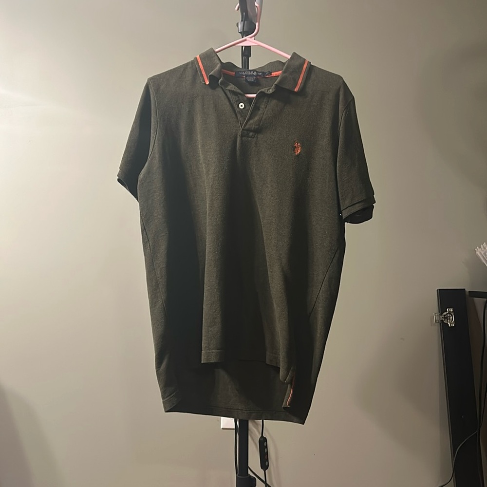 Green Polo Shirt Ralph Lauren Medium